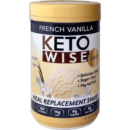 Keto Wise Meal Replacement Shake - French Vanilla